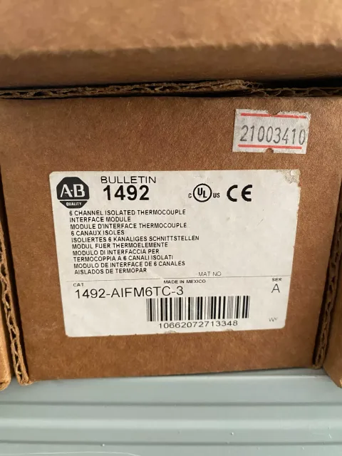 Allen-Bradley 1492-AIFM6TC-3 Industrial Automation Component — product photo 3 of 4