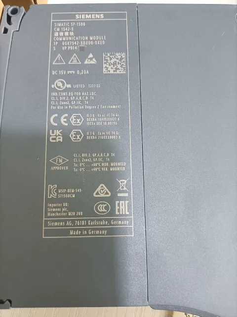 Siemens 6GK7542-5DX00-0XE0 Industrial Automation Component — product photo 15 of 17