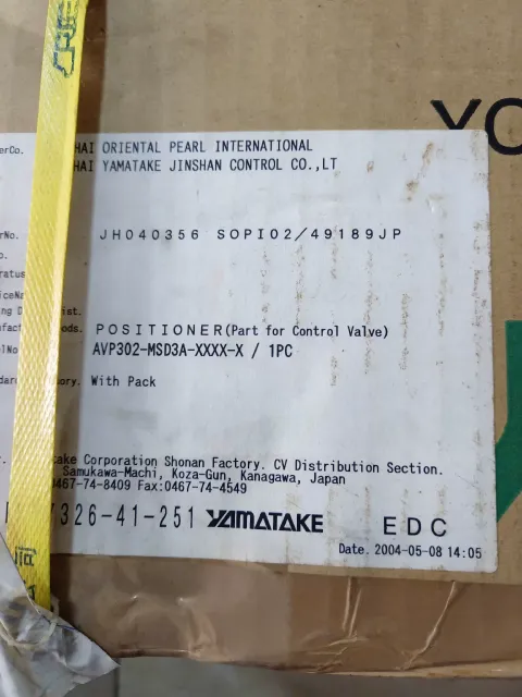Yamatake / Azbil AVP302-MSD3A-XXXX-X Industrial Automation Component product photo 1