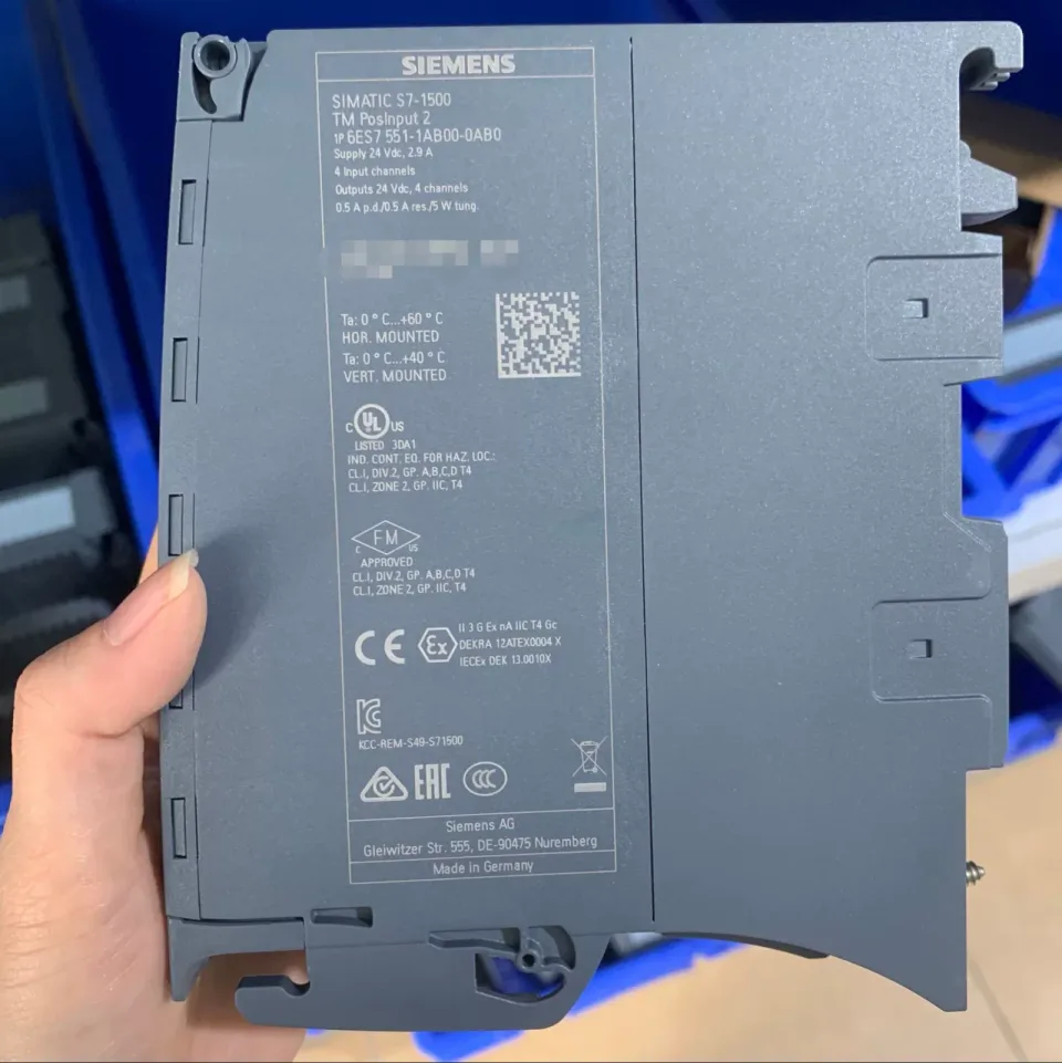 Siemens 6ES7551-1AB00-0AB0 Industrial Automation Component — product photo 1 of 8