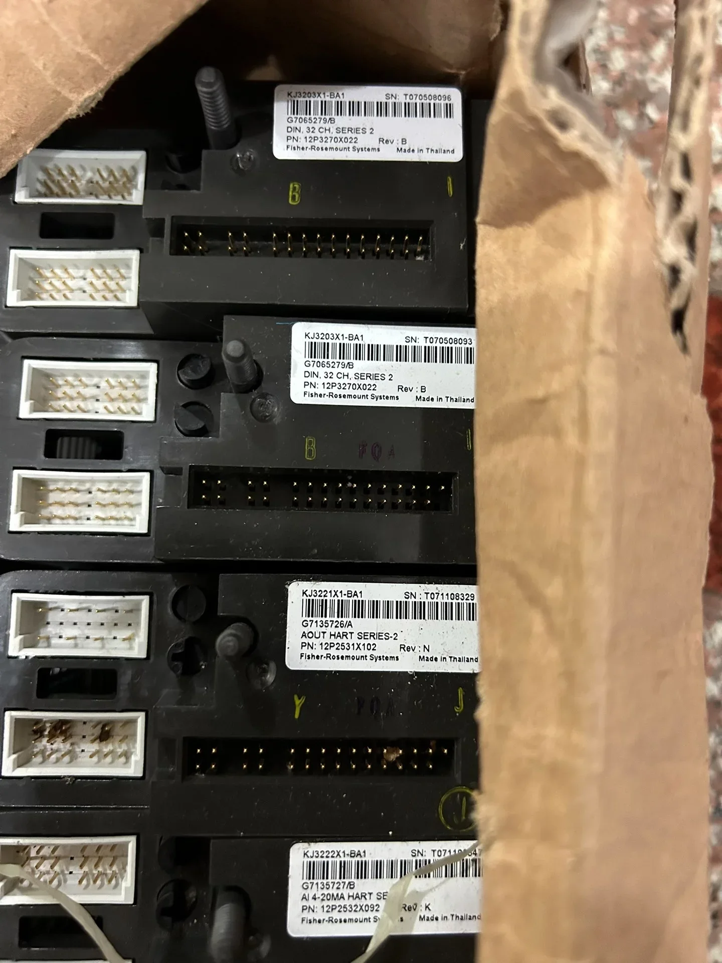 Fisher-Rosemount / Emerson KJ3203X1-BA1; KJ3221X1-BA1; KJ3222X1-BA1 I/O Module product photo 1