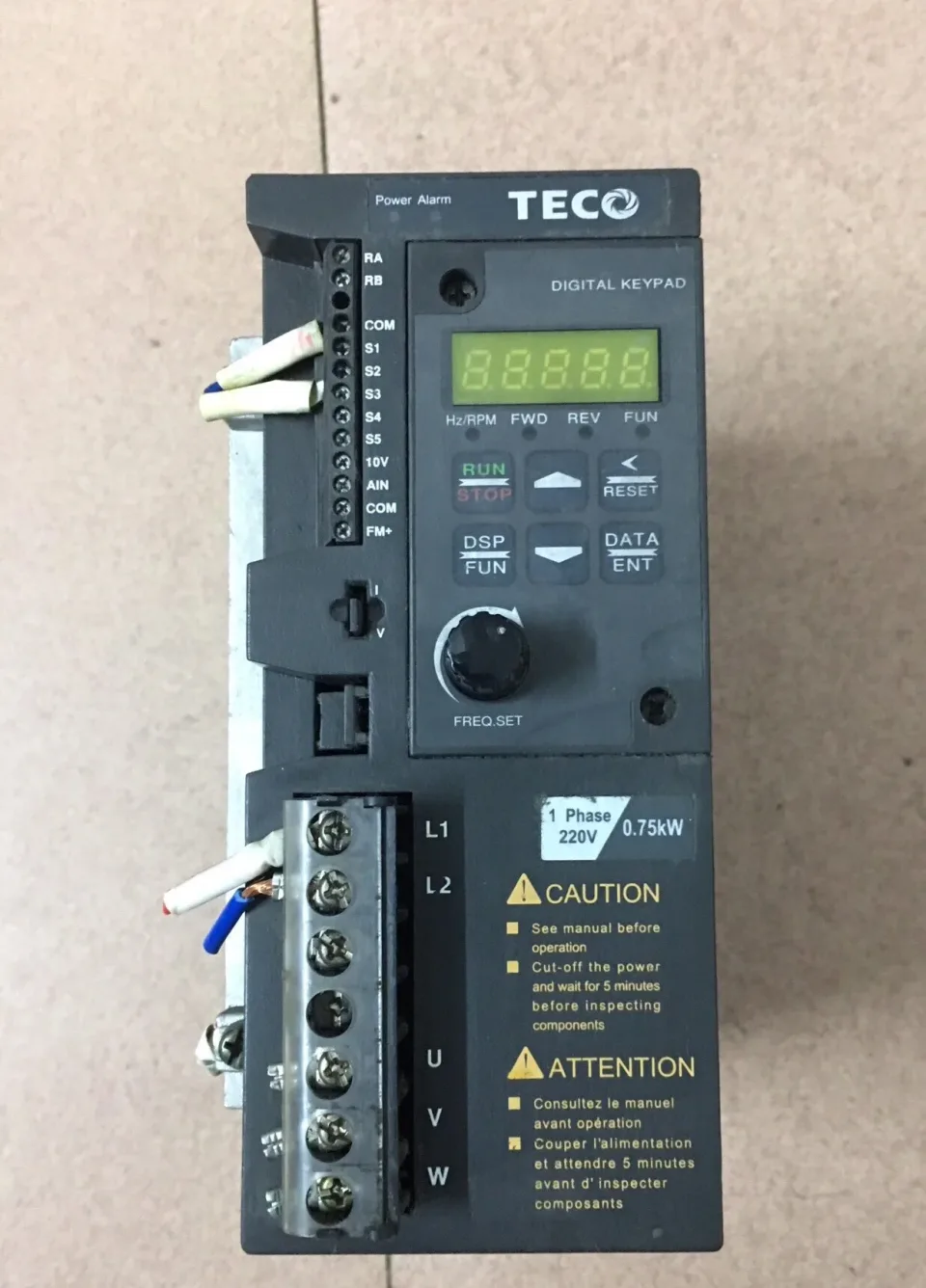 TECO / TAIAN S310-201-H1D Motor & Drive Component product photo 1
