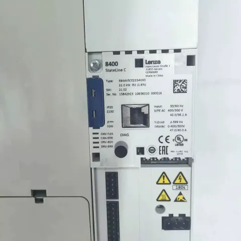 Lenze E84AVTCC2234WX0; E84AVTCC1534WX Motor & Drive Component product photo 3