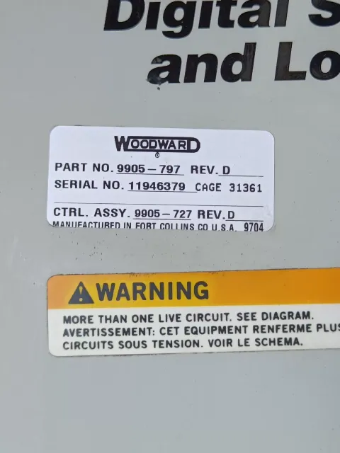 Woodward 9905-797 Industrial Control Board — product photo 2 of 18