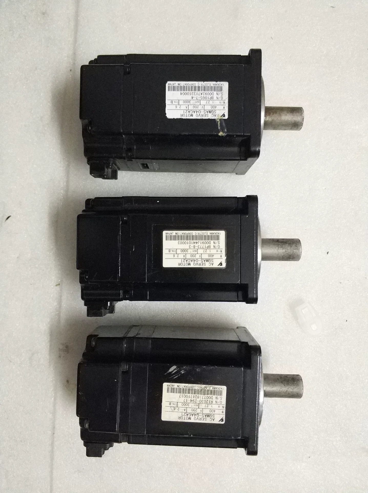 Yaskawa SGMAS-04ACA21 Motor & Drive Component product photo 1