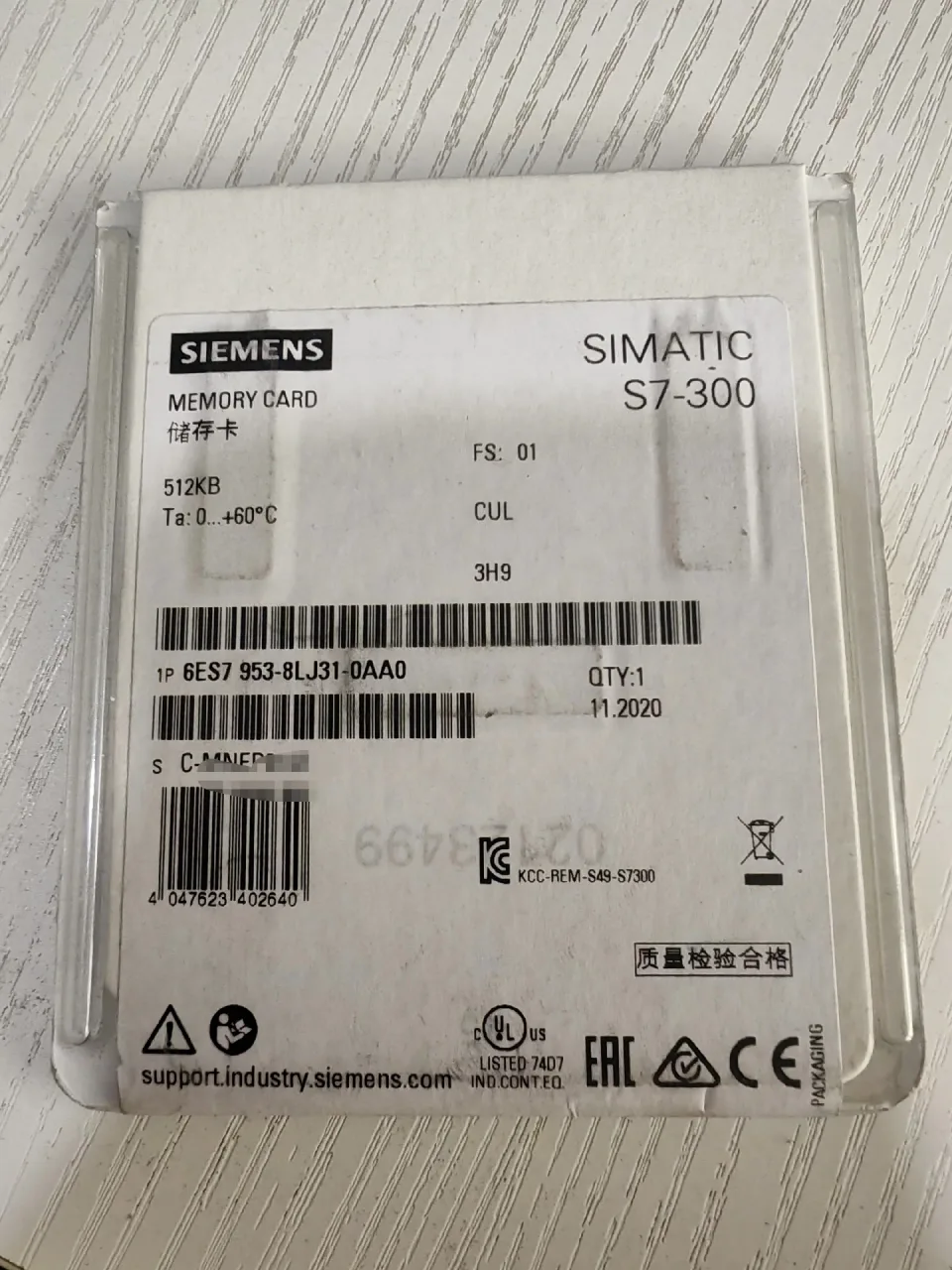 White Label 6ES7953-8LJ31-0AA0 Industrial Automation Component product photo 1