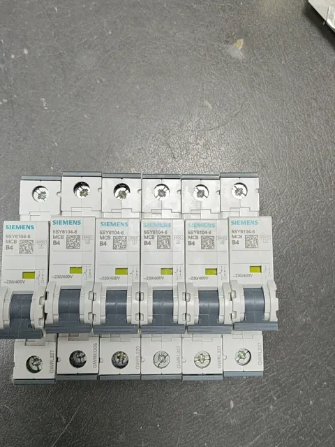 Siemens 5SY6104-6 Industrial Automation Component product photo 1