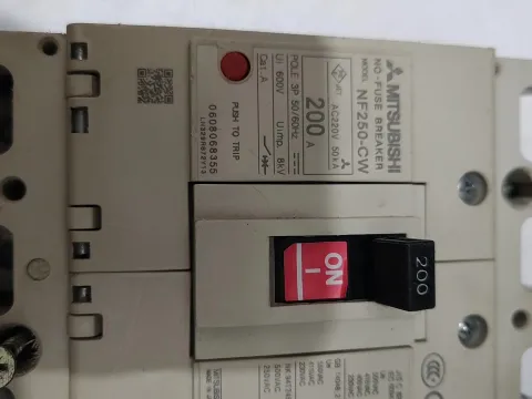 Mitsubishi Electric NF250-CW 200A 3P Industrial Automation Component product photo 2
