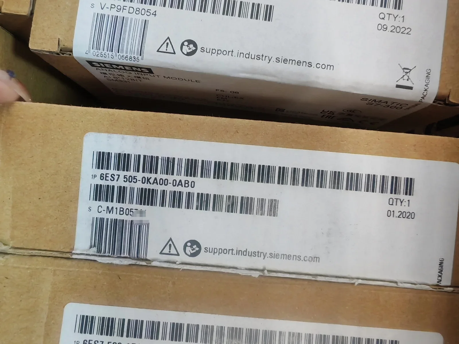 Siemens 6ES7505-0KA00-0AB0 Power Electronics Module — product photo 1 of 9
