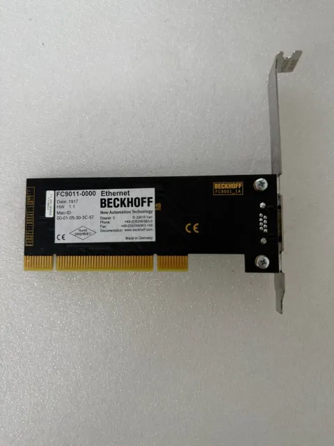 Beckhoff FC9011-0000 Industrial Automation Component product photo 2