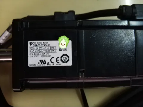 Yaskawa SGMJV-02A3A6C Motor & Drive Component — product photo 7 of 29