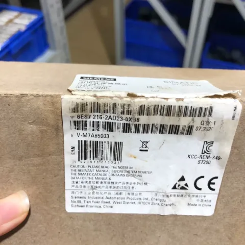 Siemens 6ES7216-2AD23-0XB8 PLC Module — product photo 3 of 9