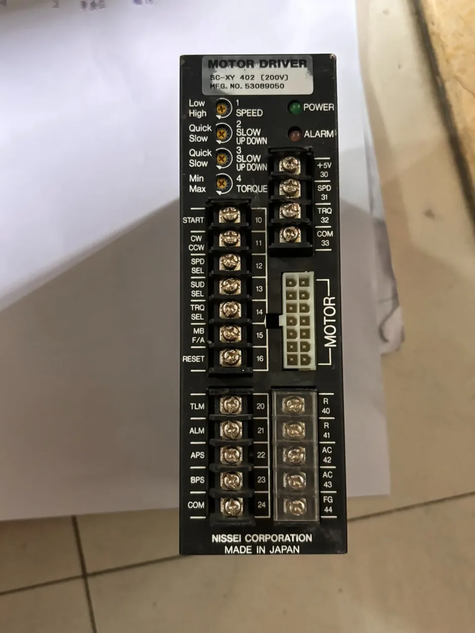 Nissei SC-XY 402 Motor & Drive Component product photo 1