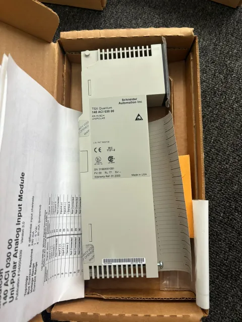 Schneider Electric 140ACI03000 PLC Module product photo 1