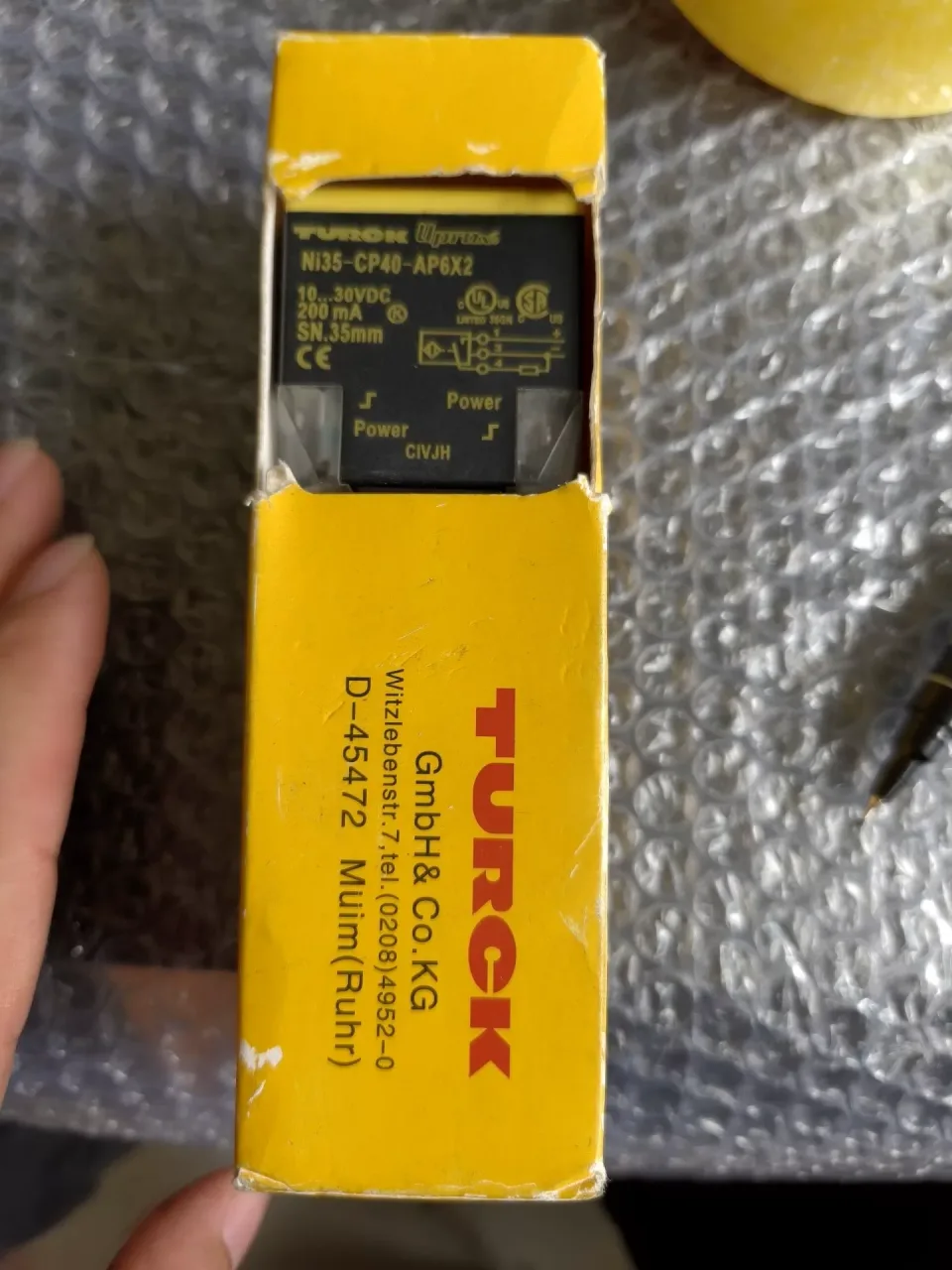 Turck NI35-CP40-AP6X2 Industrial Sensor product photo 1