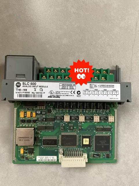 Allen-Bradley 1746-NI8 Series A FRN 1.0 Industrial Automation Component product photo 1