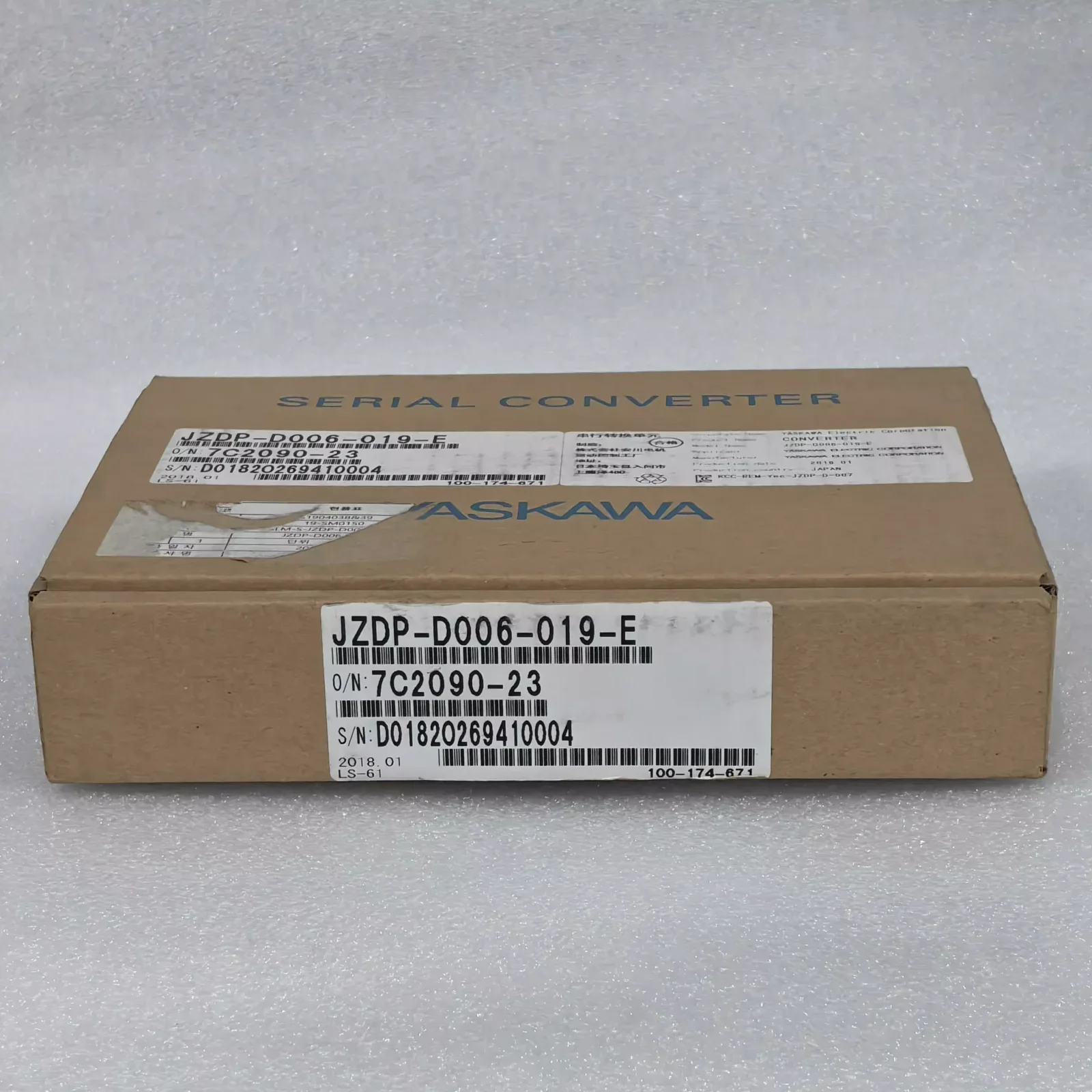 Yaskawa JZDP-D006-019-E Industrial Automation Component product photo 1