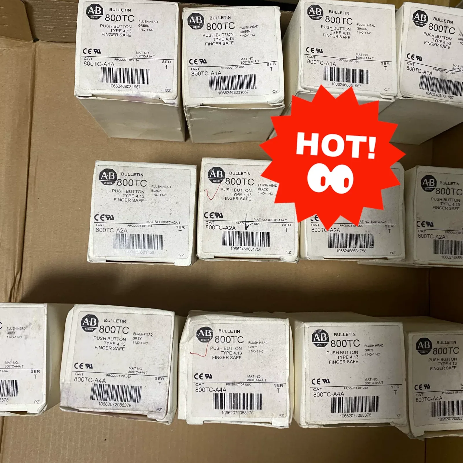 Allen-Bradley 800TC-A1A Industrial Automation Component product photo 1