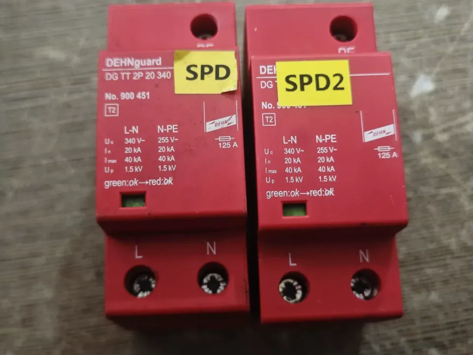 DEHN DG TT 2P 20 340 / No. 900 451 Industrial Automation Component product photo 1