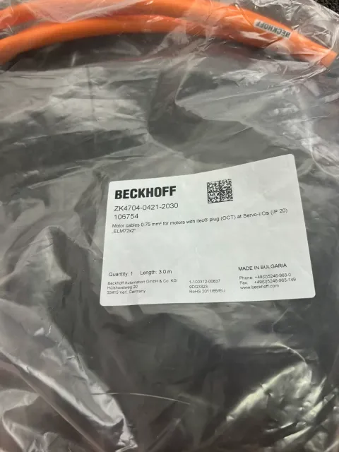 Beckhoff ZK4704-0421-2030 Motor & Drive Component product photo 2