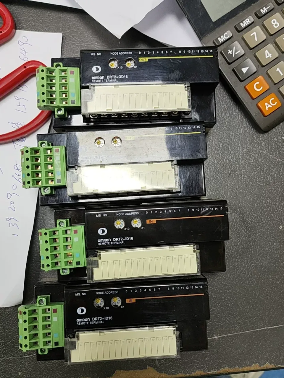 Omron DRT2-OD16 / DRT2-ID16 I/O Module product photo 1
