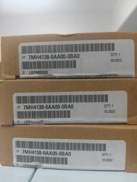 Siemens 7MH4138-6AA00-0BA0 Industrial Automation Component product photo 1