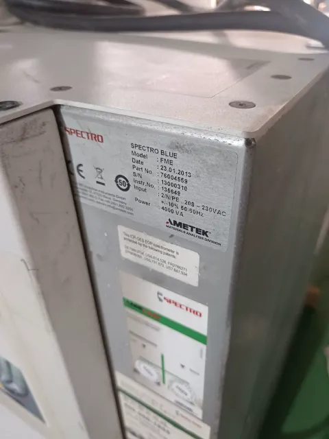 SPECTRO / AMETEK SPECTRO BLUE FME / 76004559 Industrial Automation Component product photo 9