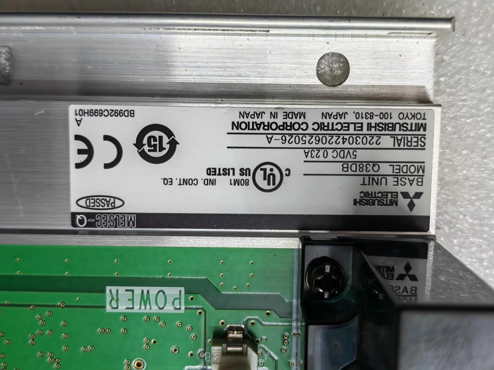 Mitsubishi Electric Q38DB Industrial Automation Component product photo 1