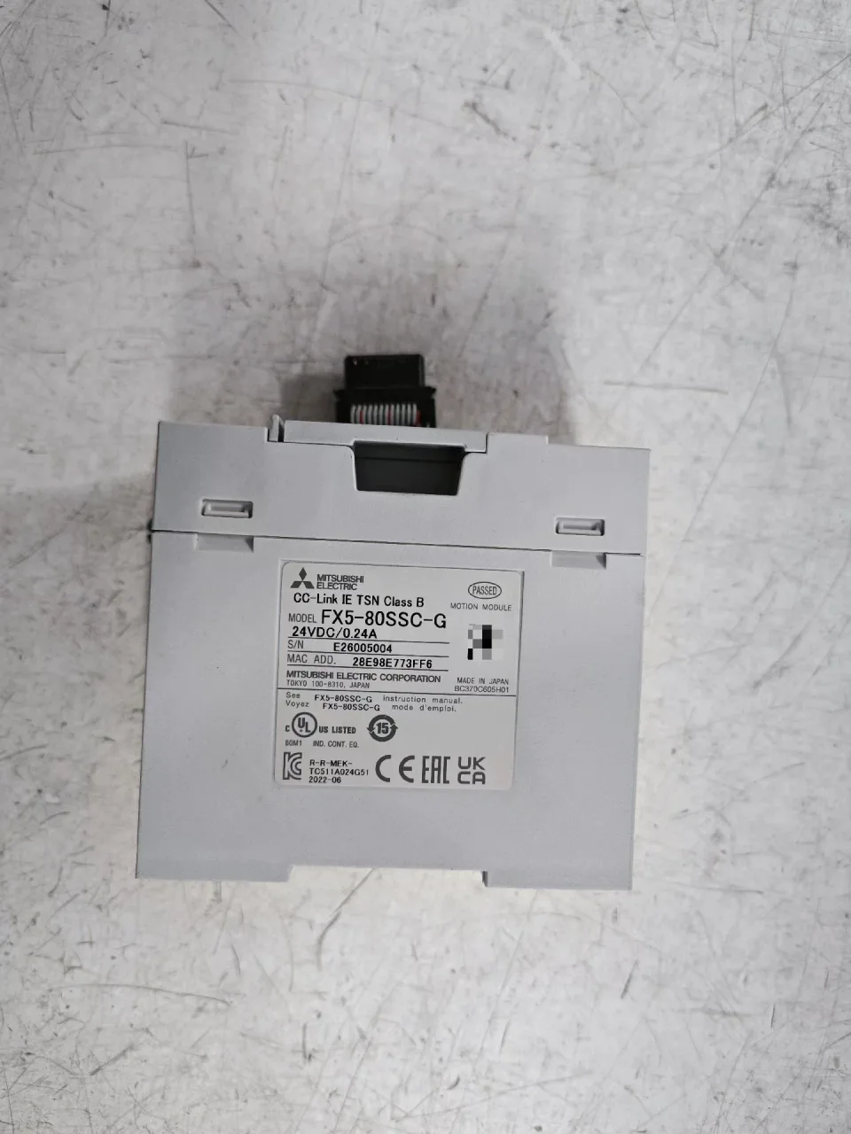 Mitsubishi Electric FX5-80SSC-G Industrial Automation Component product photo 1