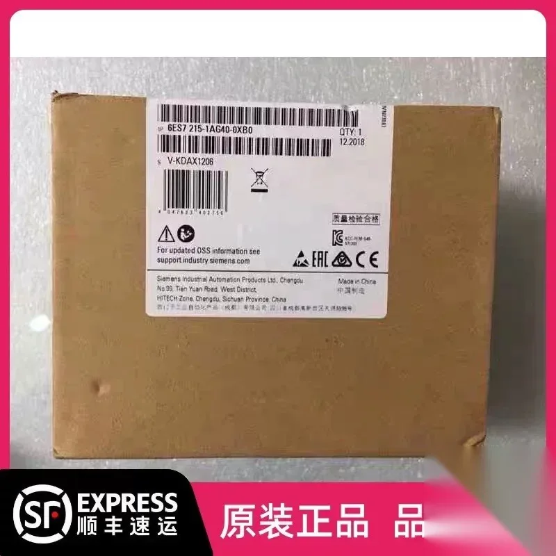 Siemens 6ES7 215-1AG40-0XB0 PLC Module product photo 1