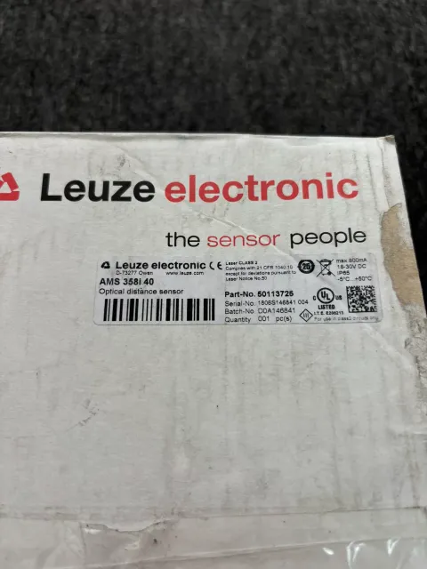 Leuze AMS 358i 40 Industrial Sensor product photo 2