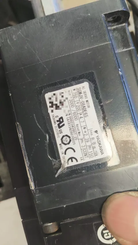 Yaskawa SGDV-5R5A11A002000; SGMJV-08ADE6S Motor & Drive Component product photo 5