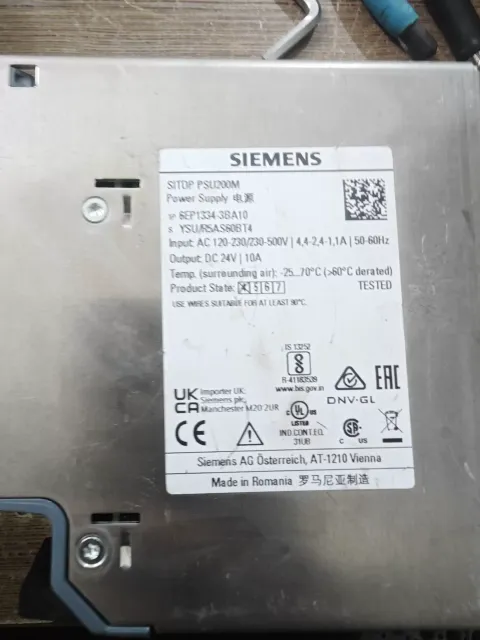 Siemens 6EP1334-3BA10 Power Electronics Module — product photo 5 of 8