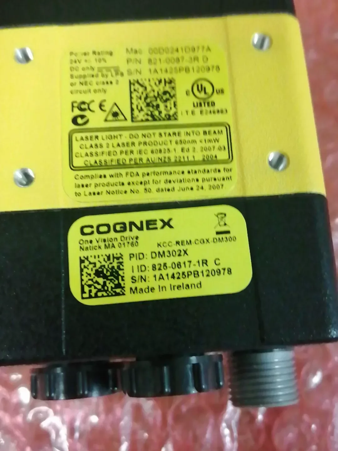 Cognex DM302X Industrial Automation Component product photo 1