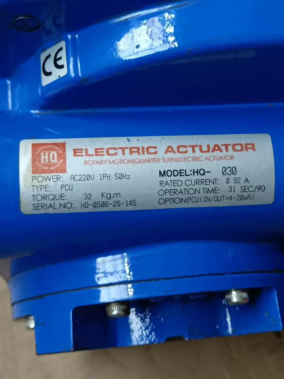 HKC / HQ HQ-030 Industrial Automation Component product photo 1
