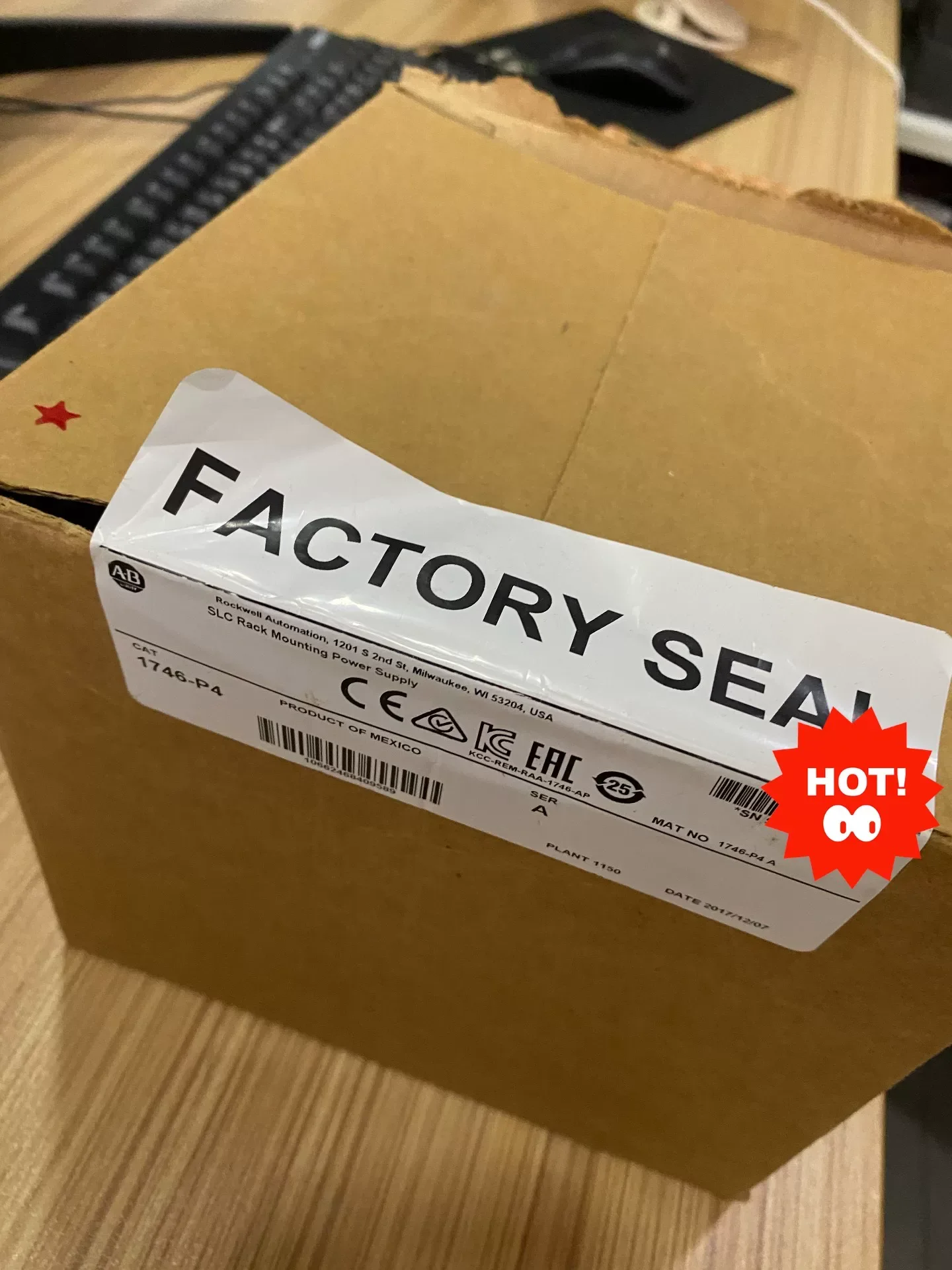 Allen-Bradley 1746-P4 PLC Module product photo 1