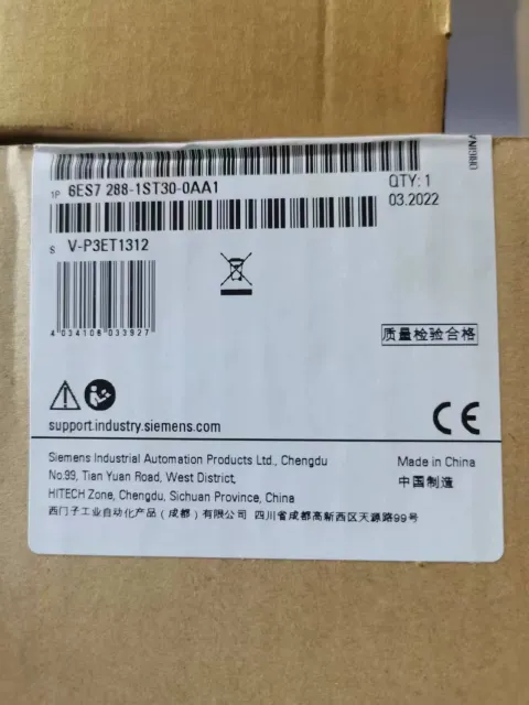 Siemens 6ES7288-1ST30-0AA1 PLC Module — product photo 2 of 2
