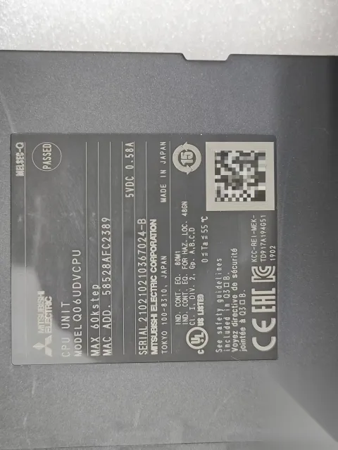 Mitsubishi Electric Q06UDVCPU PLC Module — product photo 124 of 128