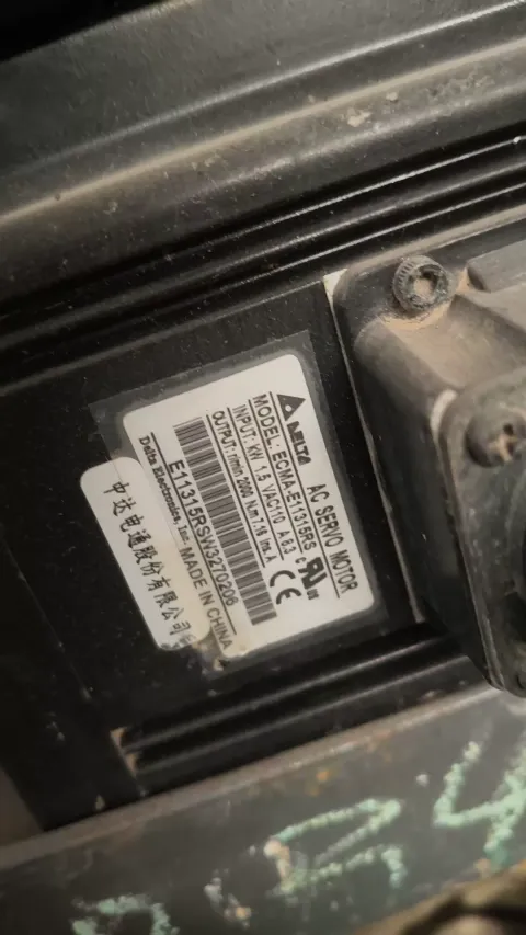 Delta ECMA-E21310RS; ECMA-E21315RS; ECMA-E11315RS; ECMA-C21010RS; ECMA-C21020RS; ECMA-E21320RS Motor & Drive Component product photo 4