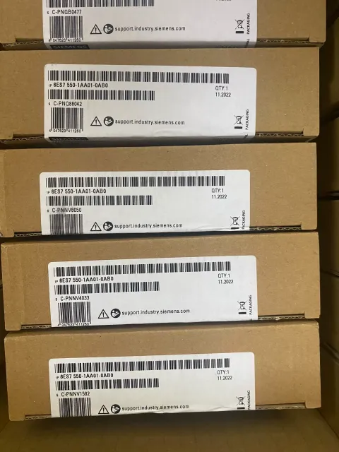Siemens 6ES7550-1AA01-0AB0 PLC Module product photo 1