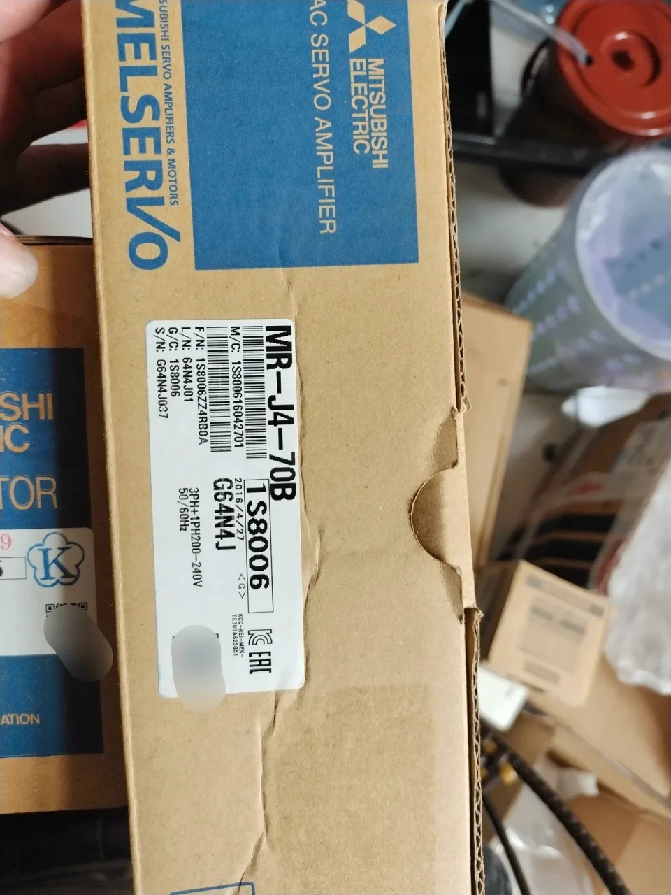 White Label MR-J4-70B + HG-KR73 Motor & Drive Component product photo 1