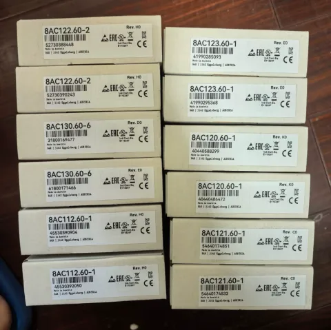 B&R 8AC112.60-1 / 8AC122.60-2 / 8AC123.60-1 / 8AC130.60-6 / 8AC120.60-1 / 8AC121.60-1 Industrial Automation Component product photo 4