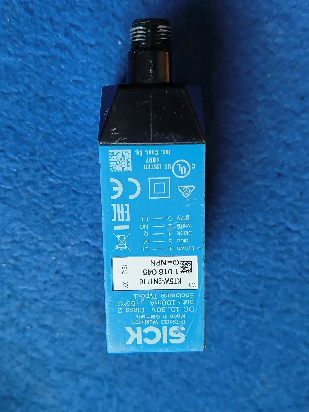 SICK KT5W-2N1116 / 1018045 Industrial Sensor product photo 1