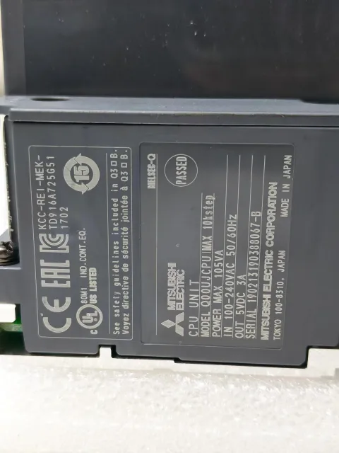 Mitsubishi Electric Q00UJCPU Industrial Automation Component — product photo 27 of 37