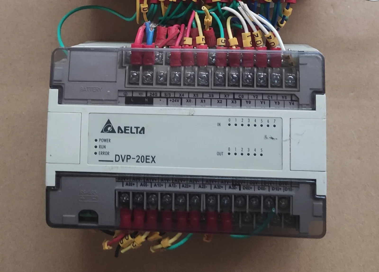 Delta DVP24XN00R PLC Module product photo 1