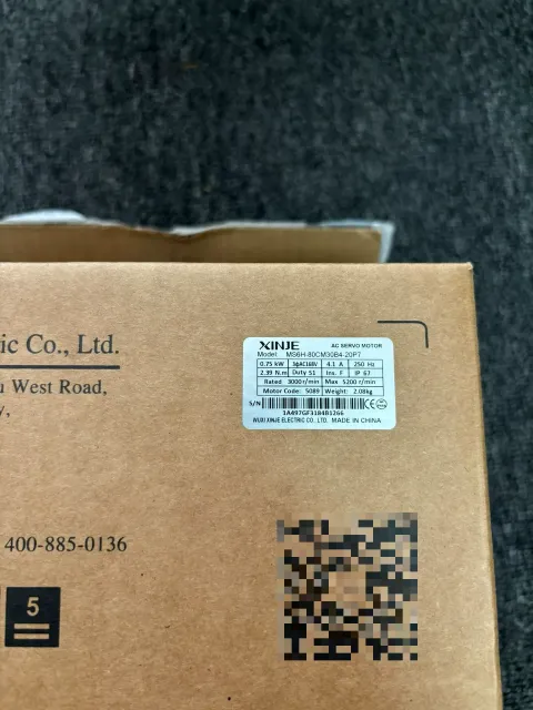 XINJE MS6H-80CM30B4-20P7 Motor & Drive Component — product photo 2 of 7