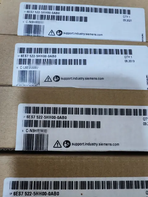 Siemens 6ES7 522-5HH00-0AB0 Industrial Automation Component product photo 1