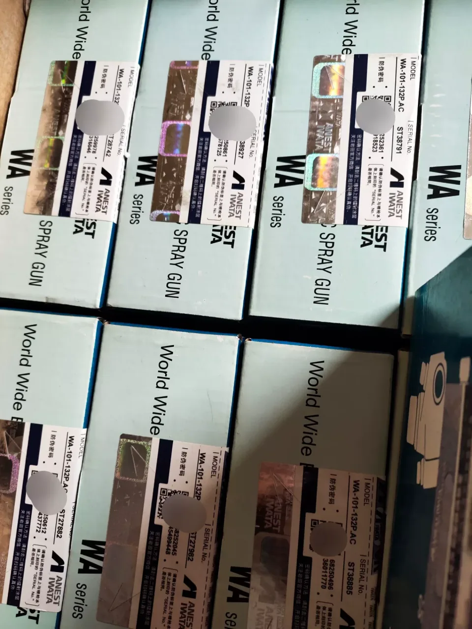 ANEST IWATA WA-101-132P.AC Industrial Automation Component product photo 1