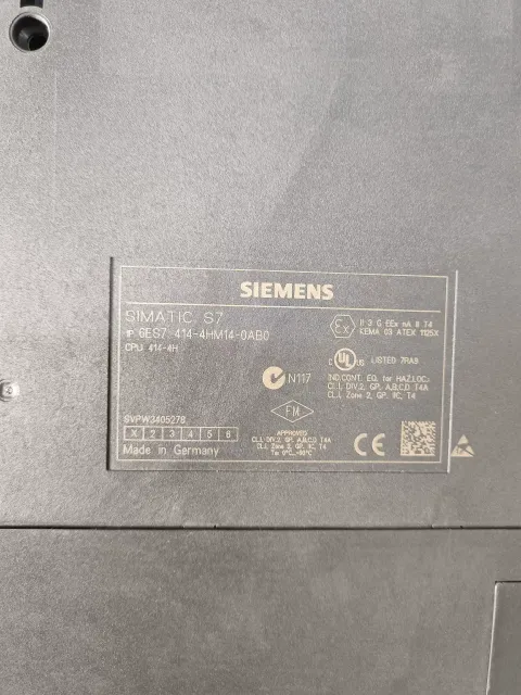 Siemens 6ES7414-4HM14-0AB0 Industrial Automation Component product photo 8