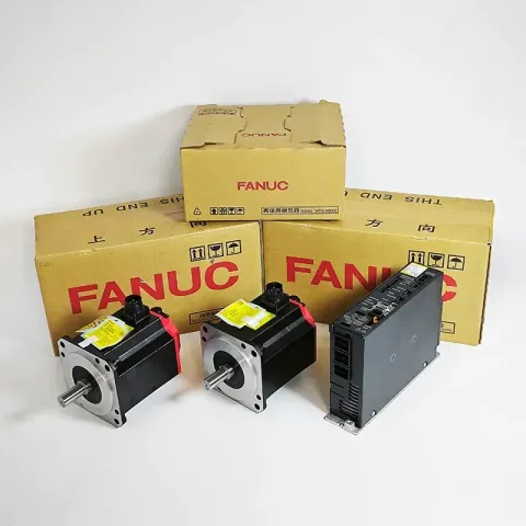FANUC A06B-6600-H201 + A06B-3082-B100 Motor & Drive Component product photo 5